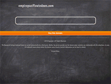 Tablet Screenshot of empirepacificwindows.com